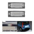 Miniatyrbillede 4 af 5: Bil LED Nummerpladelys 71734797 71771501 til Panda Type 169 2003-2012 312/319 2012+ Bil Nummerpladelampe