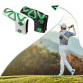 Miniatyrbild 3 av 5: Utsökt PU-läder Golfball Putter Headcover med magnet black