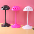 Miniatyrbilde 3 av 5: Portabel Cap Mannekeng Hode Parykk Stativ Stabil Dummy Praktisk Black