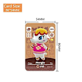 Pikkukuva 5 / 5: 3 kpl NFC-pelikortteja eläinten hoitoon, yhteensopiva Nintendo Switch Amiibo / Switch Lite / Wii U - Random
