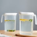 Miniatyrbillede 2 af 11: 1 Styk 1800 ml Koldtvandskande Juicekander Transparent Juicekander Miljø-PP Koldtvandskande med stor kapacitet