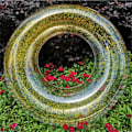 Miniatyrbillede 8 af 11: Transparent Glitter Pool Foats Badering MULTICOLOR multicolor 70