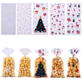 Miniatyrbilde 1 av 10: 50 stk julegodteposer juleemballasjeposer STYLE 3 STYLE 3 Style 3