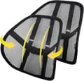 Ländryggsstöd (2-pack) med ventilerande mesh för bil, kontorsstol