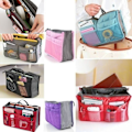 Miniatyrbillede 2 af 9: Multifunktionel organizer håndtaske etui bule