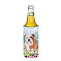 Miniatyrbillede 2 af 3: Mountian Flowers Engelsk Bulldog Michelob Ultra Hugger til slanke dåser