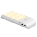 Miniatyrbillede 1 af 5: Genopladelig LED Infrarød Menneskekropssensorlampe Soveværelsesskab