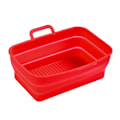 Miniatyrbillede 1 af 5: Friturebakke Bage Bagetilbehør Vaskbar DIY Prop Kage Red