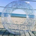 Miniatyrbilde 9 av 10: Transparent Glitter Pool Foats Badering MULTICOLOR multicolor 80
