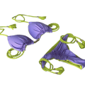 Miniatyrbillede 1 af 11: Todelt sæt til kvinder med string-badedragt Trekant-BH Top med bikinibund Sexet trekant-bikini badedragt Lavender M