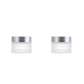 Miniatyrbillede 2 af 5: 1/2/3/5 Multipurpose Mat Kosmetisk Ansigtskrukke - Holdbar og silvery 30g,1 2PCS