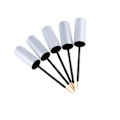 Miniatyrbild 1 av 5: 1/3 5 st Makeup Empty Eyeliner Pen Tube Flytande eyeliner 1Set