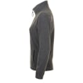 Pikkukuva 3 / 3: SOLS Naisten North Full Zip Fleece -takki Harmaa Marl Grey Marl XXL
