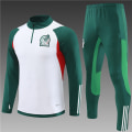 Miniatyrbillede 1 af 3: 23-24 Ny Sæson Mexico Team voksen/børnetrøje langærmet kostume white 18#