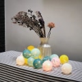 Miniatyrbild 2 av 5: Cotton Ball Fairy Lights - 3m 20 Led Light String-bärbara Led Fairy Lights för inomhusbruk