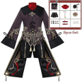 Miniatyrbild 2 av 5: Snabb leverans Genshin Impact Hutao kostym Hu Tao kinesisk stil Uniformspel Halloween kostymer för kvinnor vuxen peruk Hutao costume 41