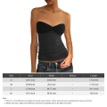 Miniatyrbilde 3 av 10: Crop Topper for kvinner Y2K T-skjorte SVART XL XL