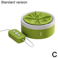 Pikkukuva 1 / 11: Mini Kannettava Pesukone USB-käyttöinen 3 Ajoitustilaa Alusvaatteet Sukat green standard edition