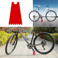 Miniatyrbillede 10 af 11: Bærbart cykelstativ til justering Rengøring Reparation Mountain Road Cykler Tilbehør Farverige plaststøtter Blue