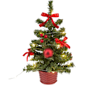 Miniatyrbild 1 av 5: decorative Christmas tree with 20 LEDs in warm white, approx. 25 cm high