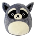 Miniatyrbilde 1 av 5: 20 cm Squishmallow Plysjleke Dukke Pute Gave - vaskebjørn