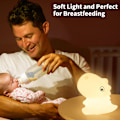 Miniatyrbillede 4 af 6: Night Light 7 Farveskiftende LED Portable Touch La