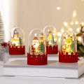 Miniatyrbilde 3 av 5: 1 stk H11cm juledekorasjon LED lysende tredekor