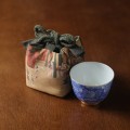 Miniatyrbild 5 av 11: Utomhus teservis set Bärbar rese tekanna kopp skyddsväska null - B