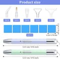 Diamantmaleri Pen Spids Bor Pen med Lys 5D DIY Diamant Maleri