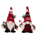 2-pack juldekorationer plyschdockor