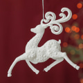 Miniatyrbilde 3 av 5: Kreativt juletre Hjeminnredning Tilbehør Snøfnugg B