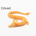 Miniatyrbillede 1 af 8: 3D-printet artikuleret Drage Fisketank landskabsarkitekturdekoration B 23CM