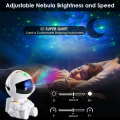 Miniatyrbillede 3 af 5: Astronaut Stjernelys Projektor - Galaxy Space Nebula Takprojektionslampe