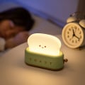Miniatyrbild 3 av 5: toast Bröd Led Nattlampa Med Uppladdningsbar Och Timer, Portabel
