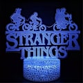 Miniatyrbillede 2 af 7: Stranger Things Led Optisk Illusion Lampe Dagslys Natlampe B