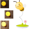 Miniatyrbillede 1 af 5: Sød Bumblebee LED Bordlampe Touch Control Dæmpning 3 Lysstyrker a