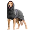 Miniatyrbild 1 av 2: Husdjurskläder Hundhanddukstorkrock Pyjamasrock Varm Dark Grey 5XL