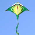 Miniatyrbild 2 av 5: 1,5 m triangulär Long Tail Kite Outdoor Backyard Game Lätt att flyga Red
