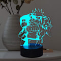 Miniatyrbild 1 av 7: Naruto Kakashi Uchiha Sasuke 3D Illusion Night Light Lamp Sm