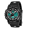 Miniatyrbild 1 av 4: Sport barnklocka, multifunktion vattentät digital watch för 6-15 år gamla pojkar flickor