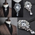 Miniatyrbild 4 av 5: Ny Rhinestone Bolo fluga High-end lyxgåvor koreansk version A4