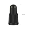Miniatyrbilde 2 av 8: 100 ST Sykkeldekkhette Støvtette lokk Stamme Lufthette 100PCS