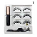 Pikkukuva 9 / 11: 3D Faux mink magneettiset tekoripset magneettisetti (Eyeliner & Magneti blackF 16