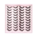 Pikkukuva 4 / 11: Tekoripset Irtoripset Cat-Eye Ripsienpidennykset Tekominkkiripset Luonnollisen näköiset Muhkeat Wispy-ripset, jotka näyttävät pidennyksiltä 3