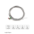 Miniatyrbillede 8 af 11: 4 strenge elektrisk basstreng, 0,4 mm-1,0 mm rustfrit stål elektrisk bas strengeinstrument bas DIY Reparation basdele 5