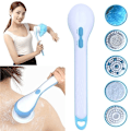 Miniatyrbillede 2 af 10: 5 i 1 Rengøring Brusebørste Bade Spin SPA Massager without battery