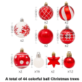 Miniatyrbild 2 av 5: Julkulor för juldekorationer - julgransprydnader för jul- och festdekorationer style 5