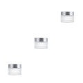 Miniatyrbild 1 av 5: 1/2/3/5 Multipurpose Matt Cosmetic Face Jar - Hållbar och silvery 30g,1 3PCS