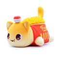 Miniatyrbild 6 av 10: Meemeow Aphmau Plyschleksak pommes frites Burger 5 5