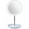 Miniatyrbillede 4 af 5: Spejl badeværelsesbord Multifunktionelt makeupspejl Led makeupspejl Natbord med lampe Natbord